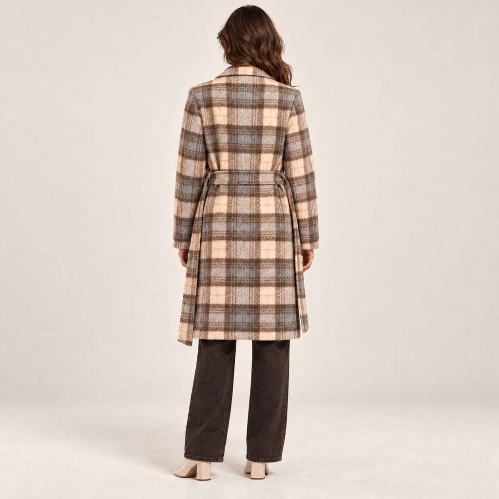 Long Length Tweed Coat