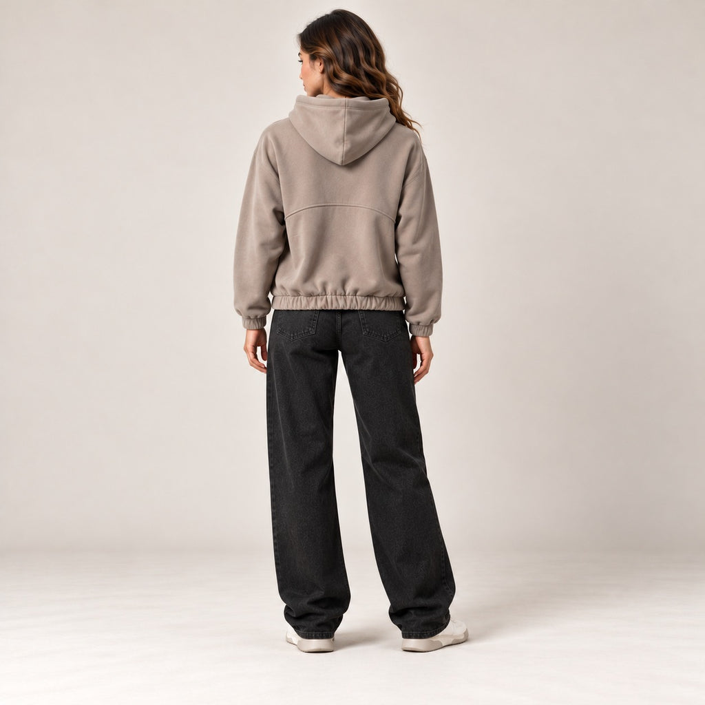 Plain Brazilian Bonding Hoodies