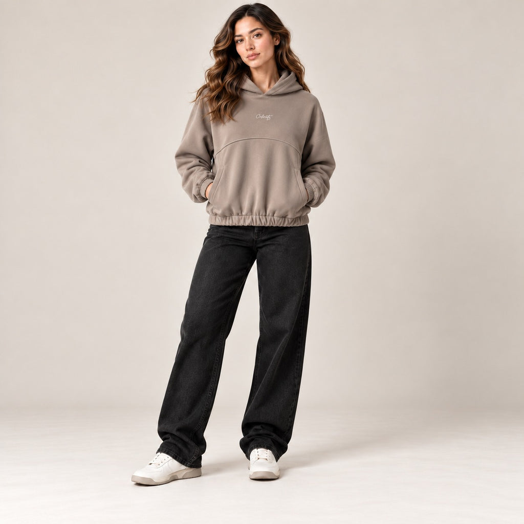 Plain Brazilian Bonding Hoodies