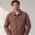Men’s Utility Collar Button Shacket