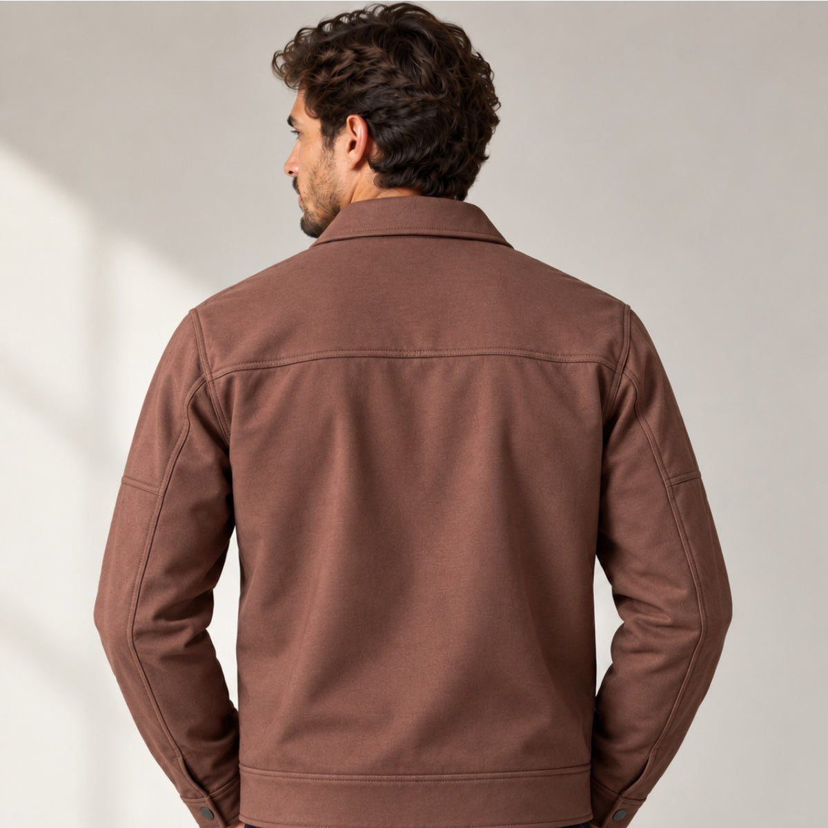 Men’s Utility Collar Button Shacket