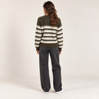 Round Printed Sweater