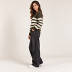 Round Printed Sweater