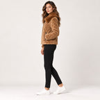 Women's Collar Puffer Jacket