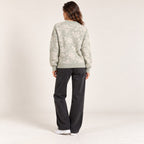 Women's Round Printed Sweater