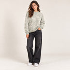 Women's Round Printed Sweater