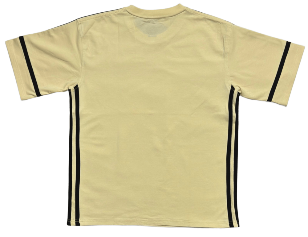 ROYAL CREAM STRIPES OFF SHOULDER ROUND TS-2525 - Image 3